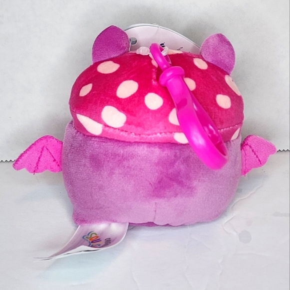 COSIMO 🍄 Mushroom Bat Clip Legendary Collection Original Squishmallow ☆ NWT ☆ - Picture 2 of 8